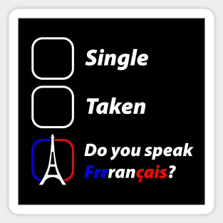 Do you speak Français? Sticker